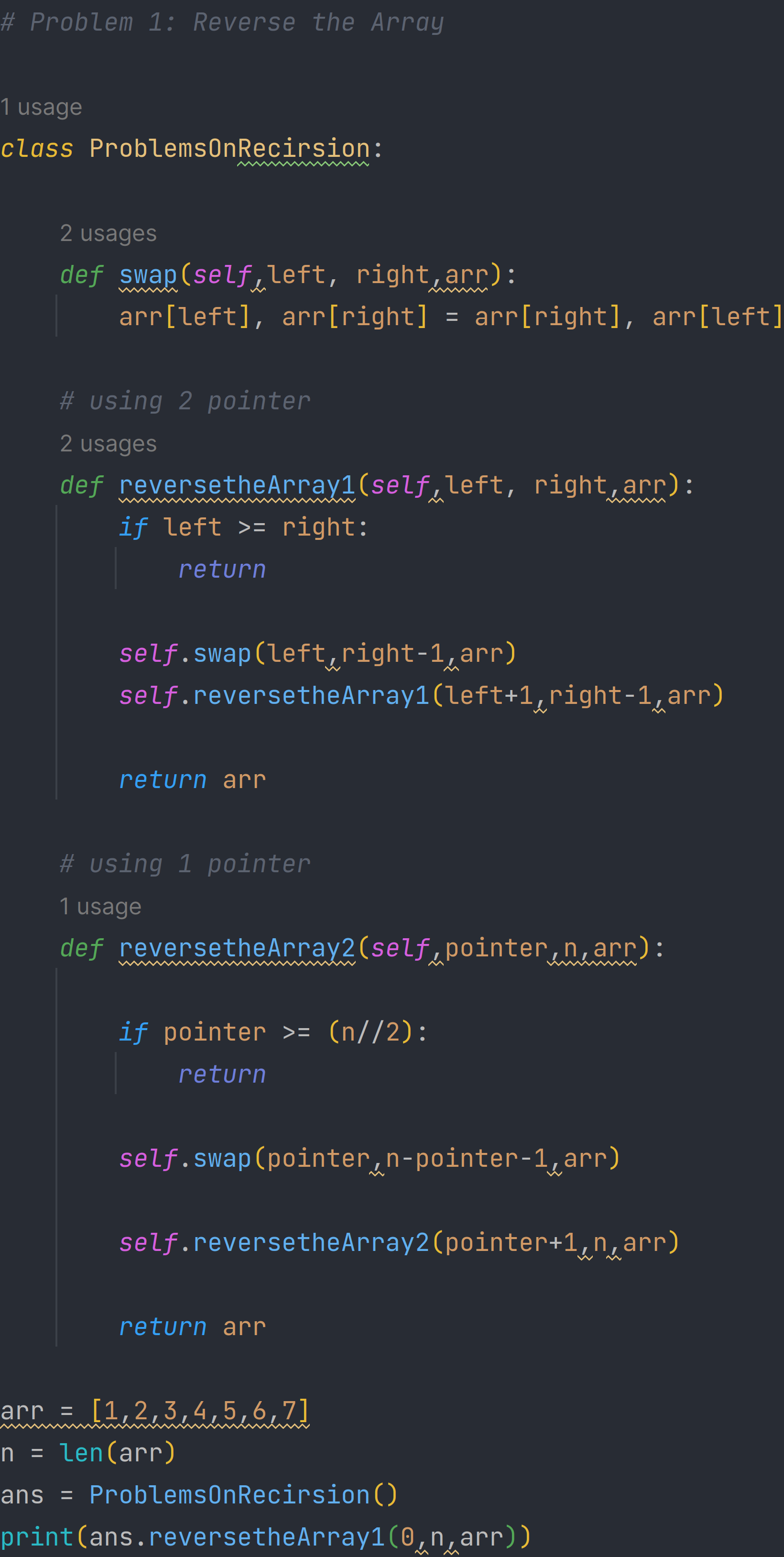 L4 Problems on Functional Recursion