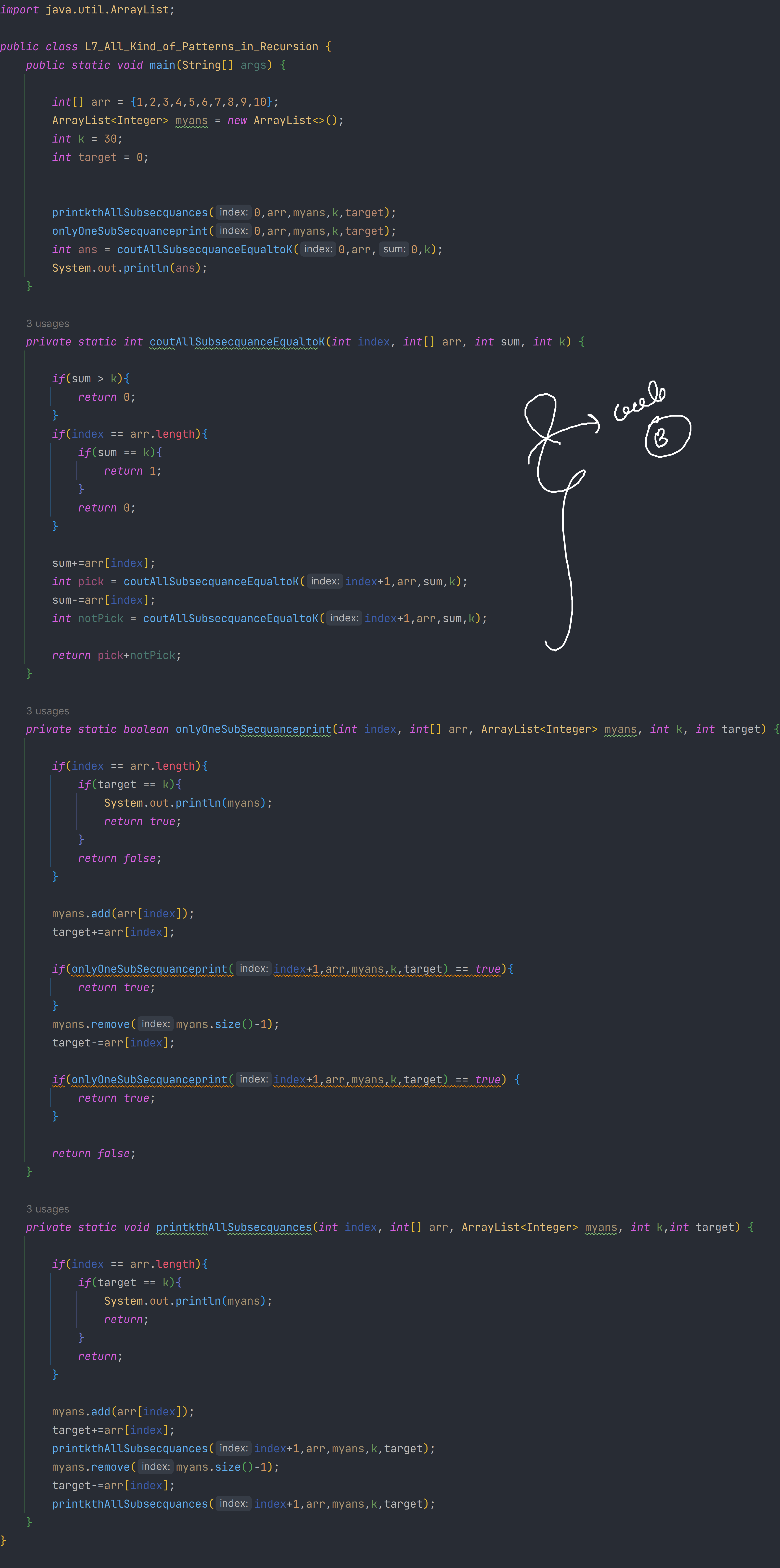 L7 All Kind of Patterns in Recursion